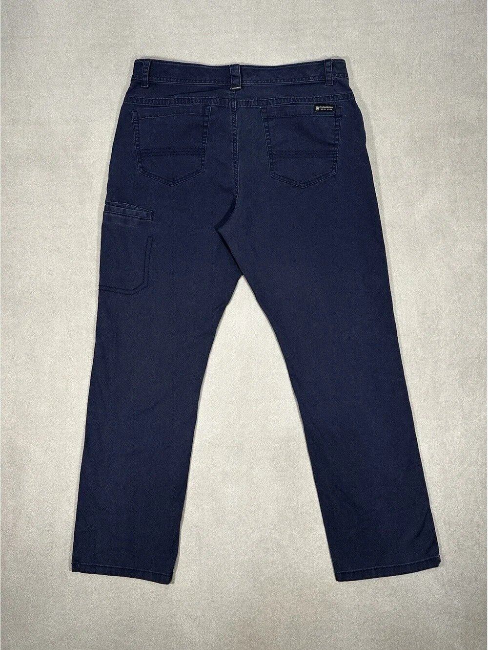 G.H. Bass & Co Men’s Navy Slim Fit Pants 33x28.5 Stretch Cotton Casual